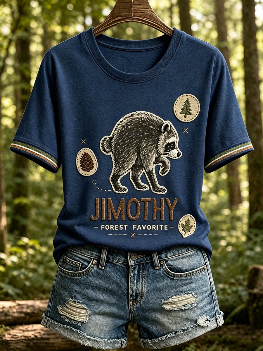Women's Jimothy Raccoon T-Shirt
