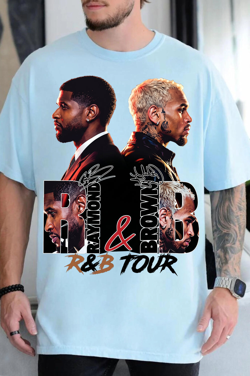 Raymond And Brown Men's Tee For Real Fan For Concert