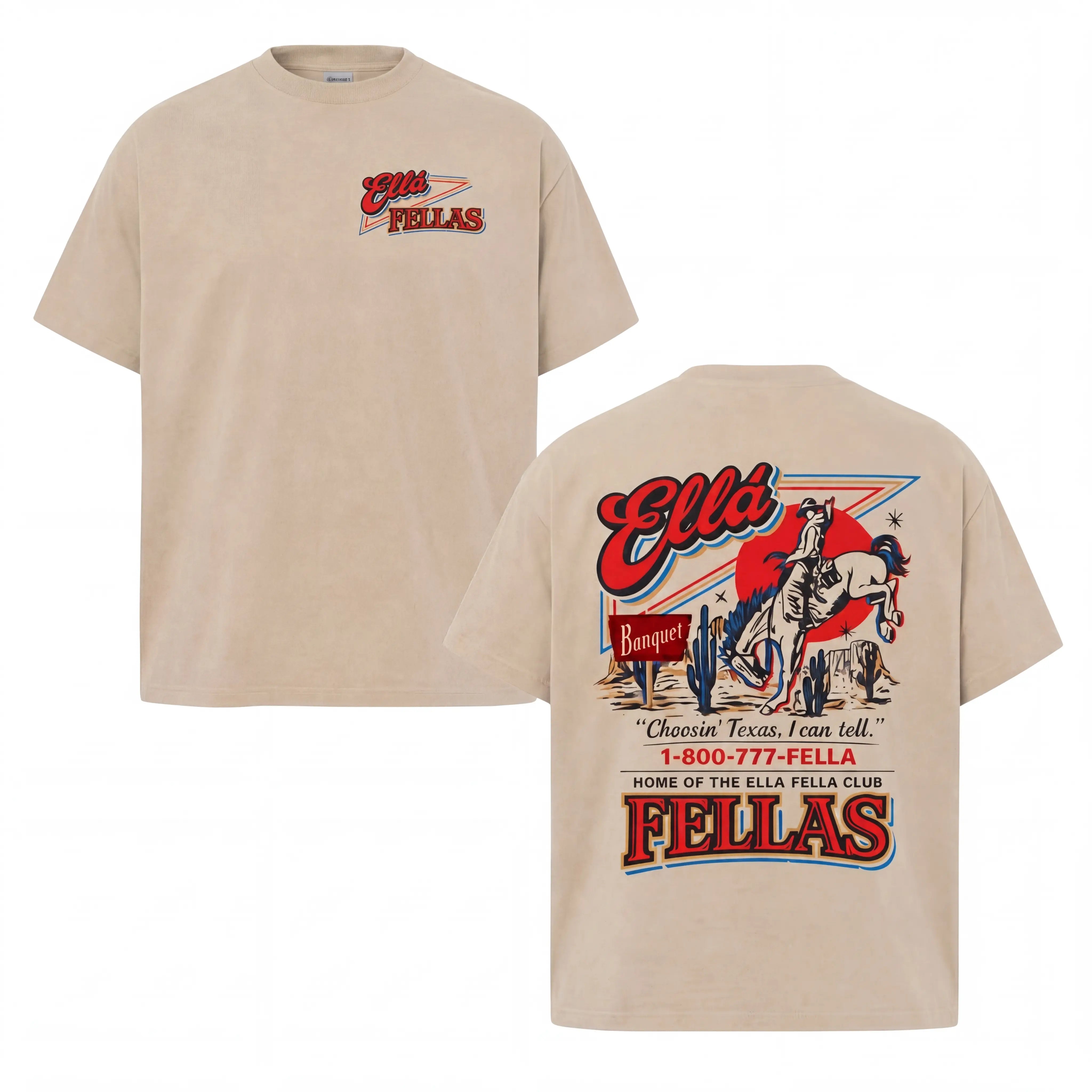 Ella Fella Club Shirt, 1-800-777-Fella Tee