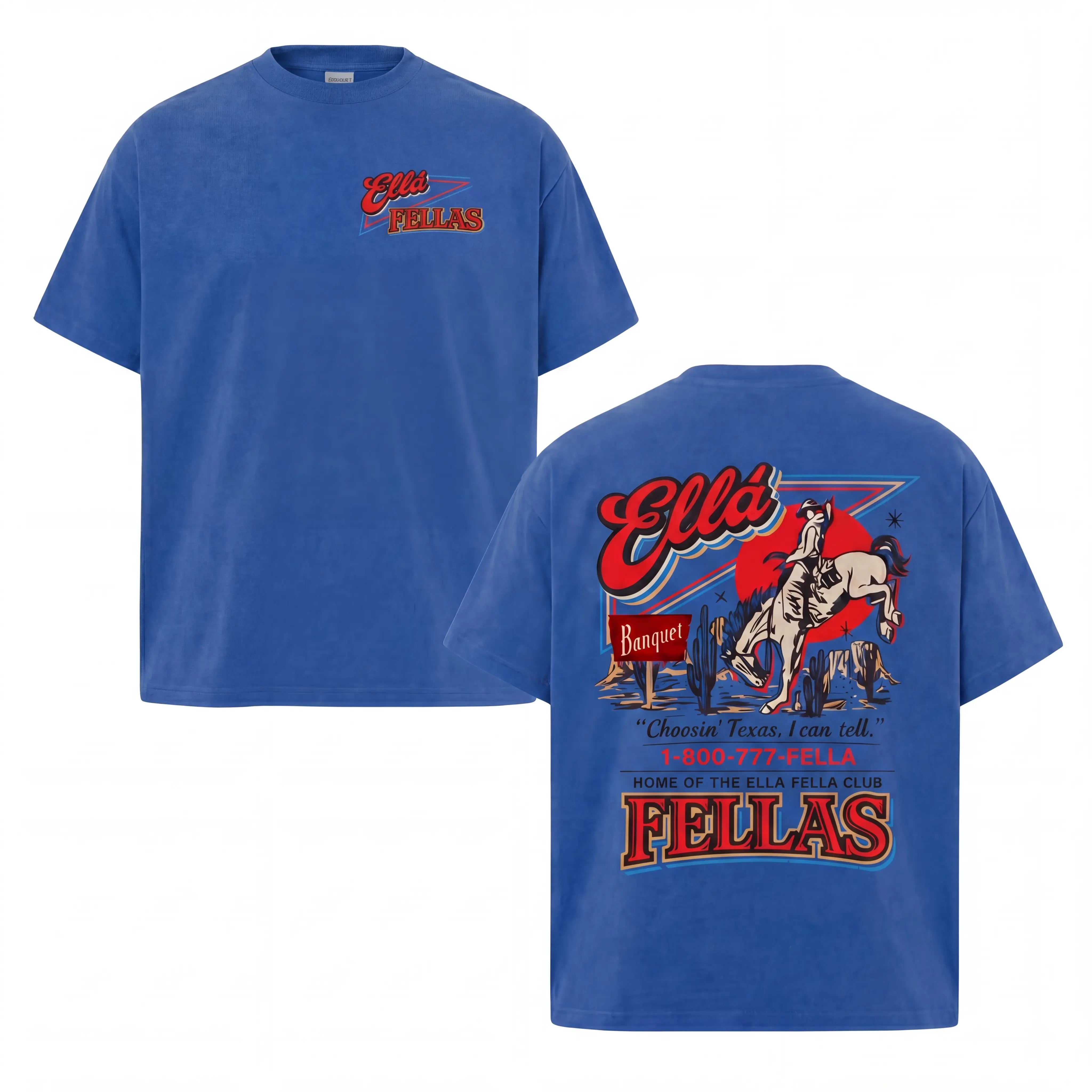 Ella Fella Club Shirt, 1-800-777-Fella Tee