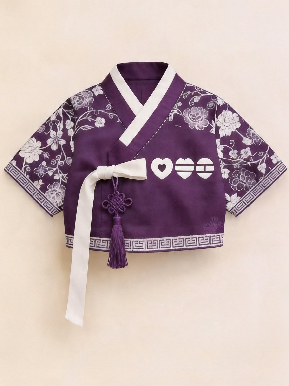 Women Concert-Inspired Jeogori Hanbok Top With Tassel