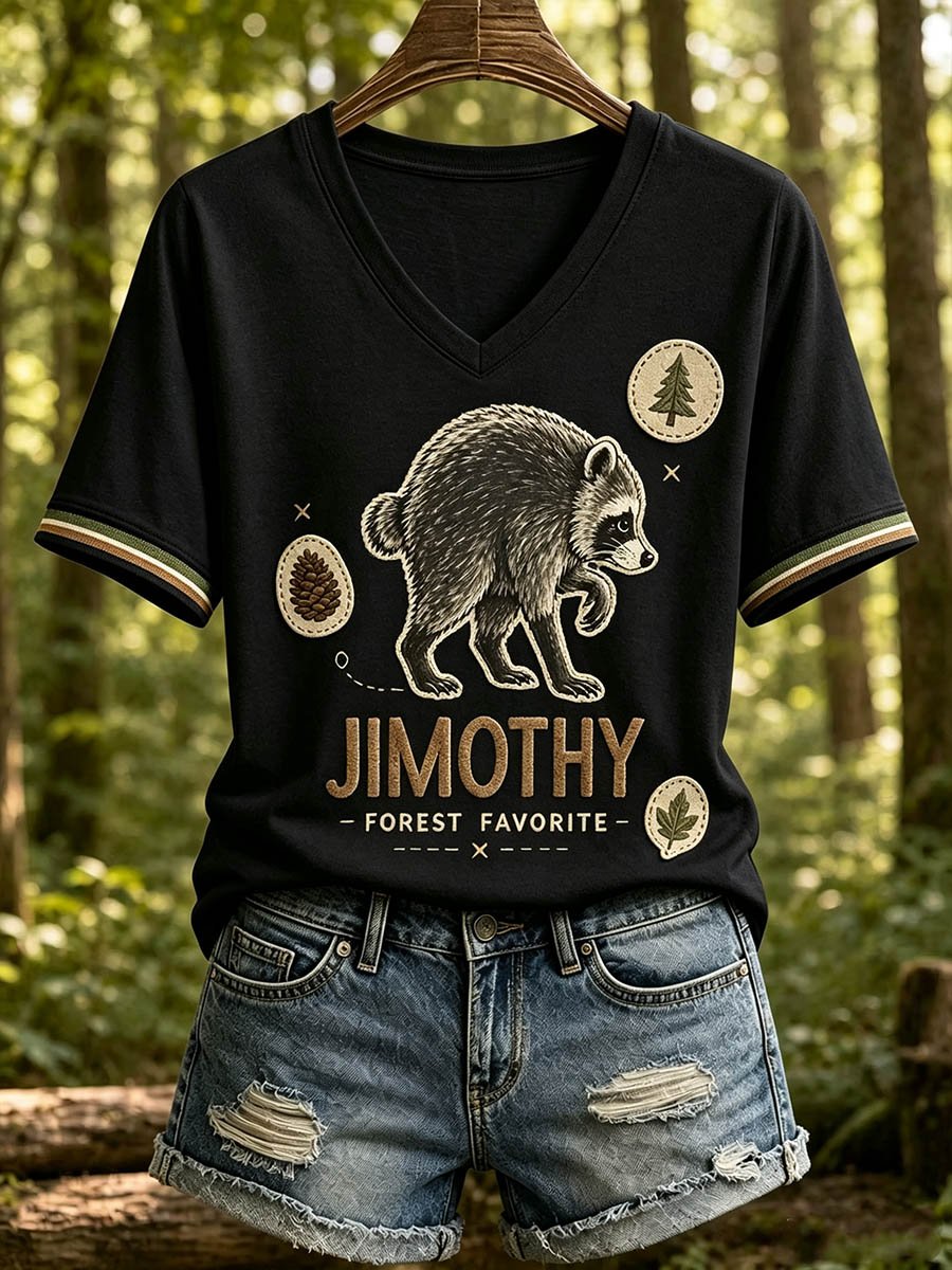 Women's Jimothy Raccoon T-Shirt
