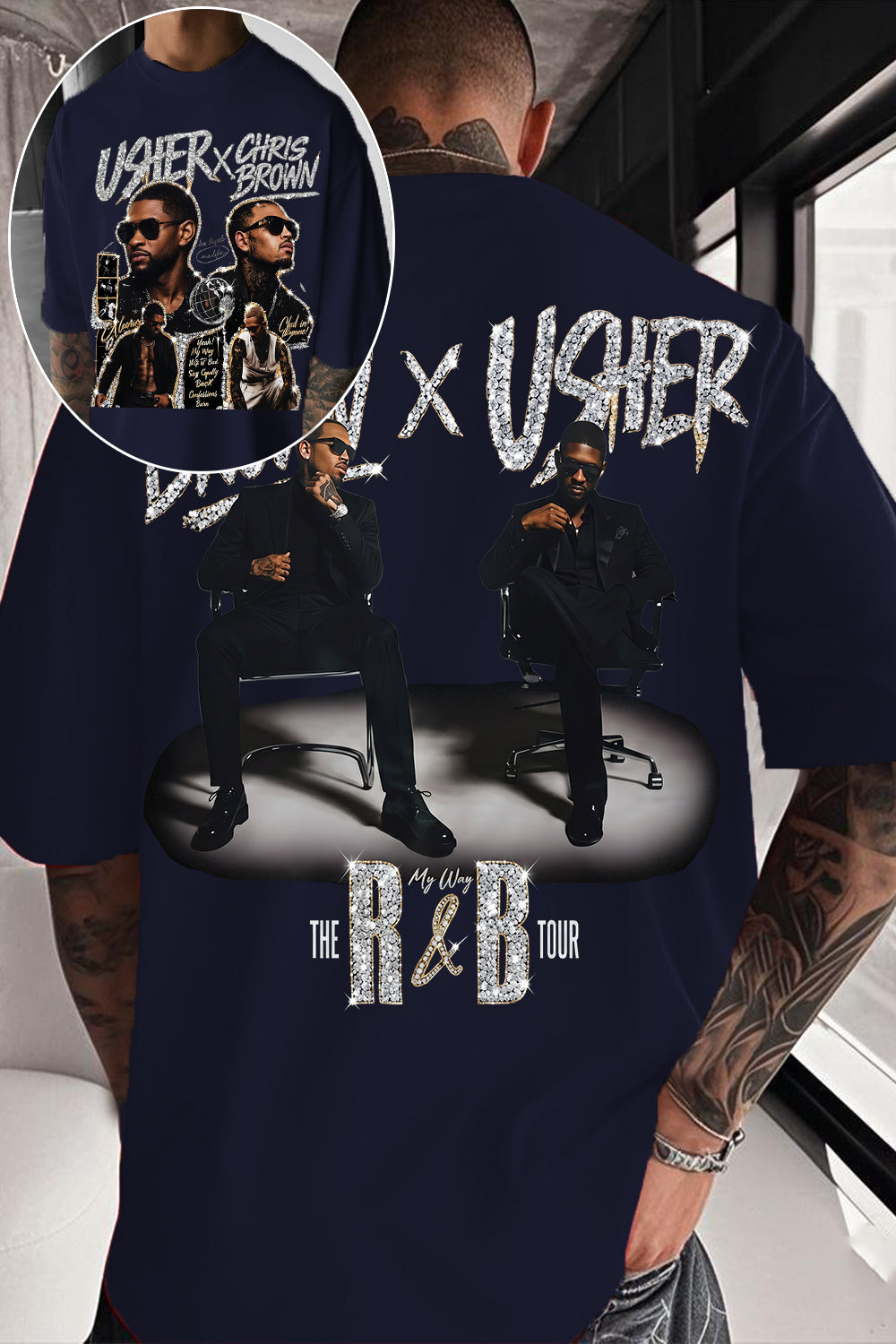 Chrisbrown & Usher Tee