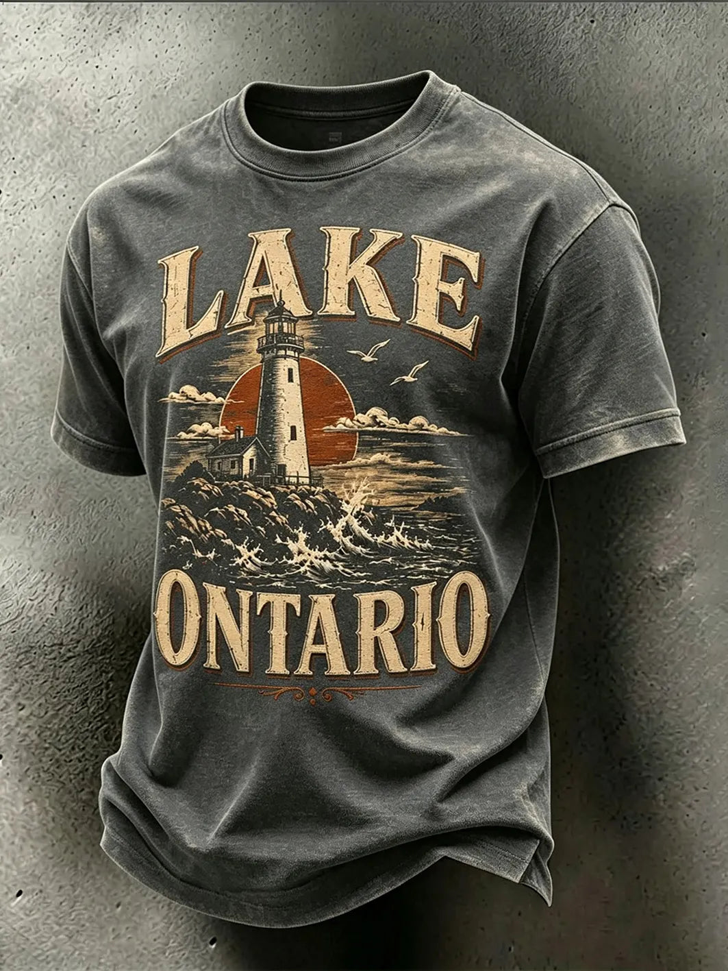 Men's Lake Ontario Always And Forever Short Sleeve T-shirt