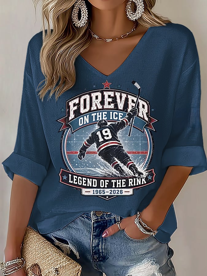 Women's  Forever On The Ice, Legend of the Rink T-Shirt