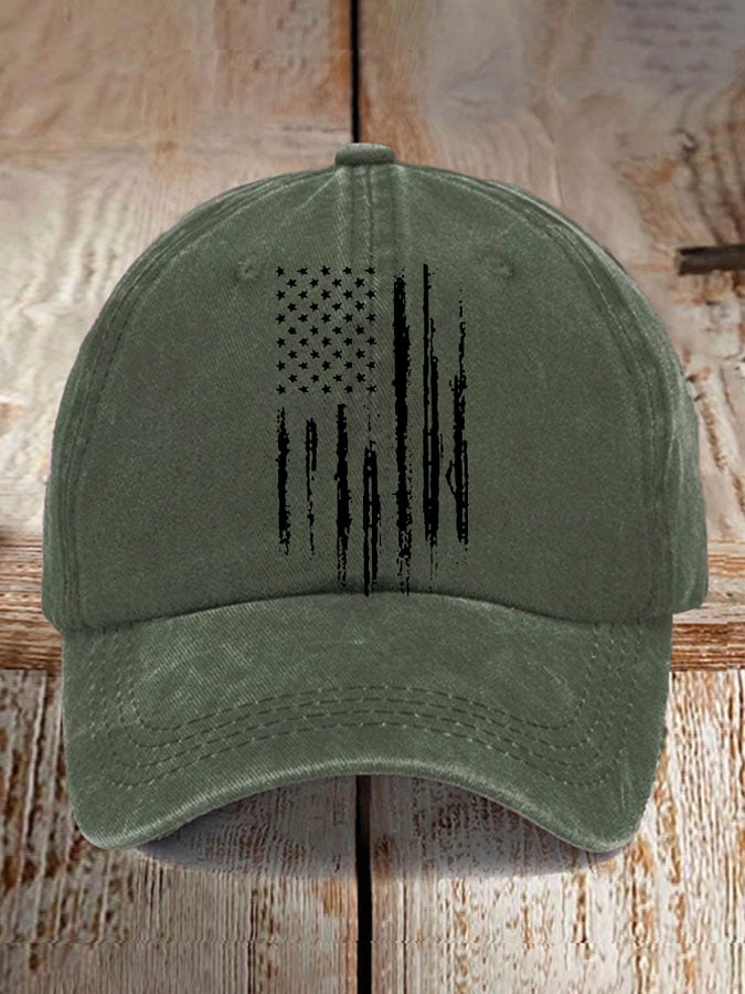 Unisex  Vintage National Flag  Print Baseball Cap