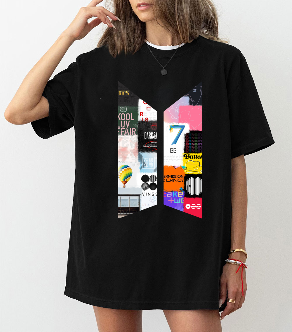 BTS album logo T-shirt