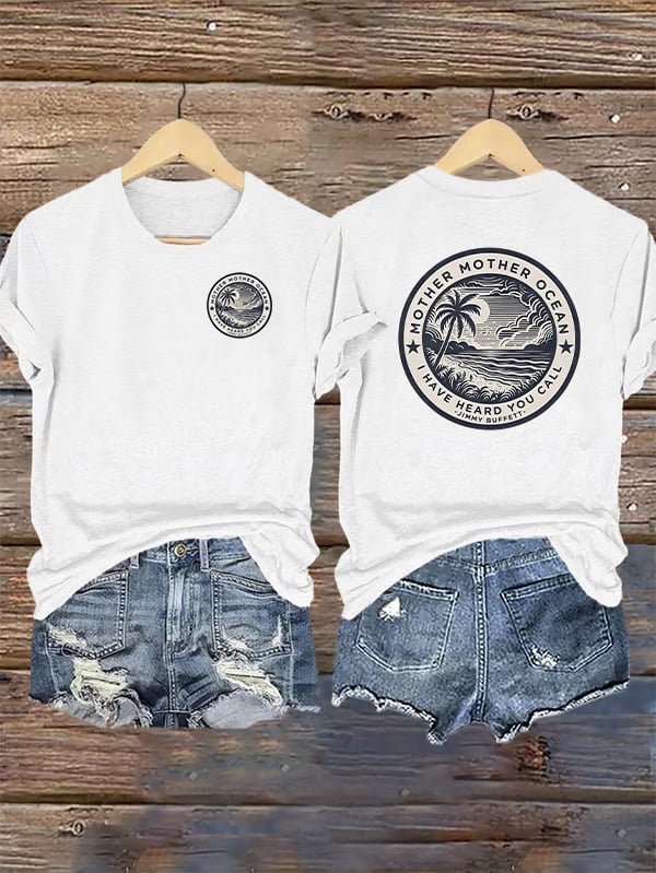 Women's  I HAVE HEARD YOU CALL Print T-Shirt