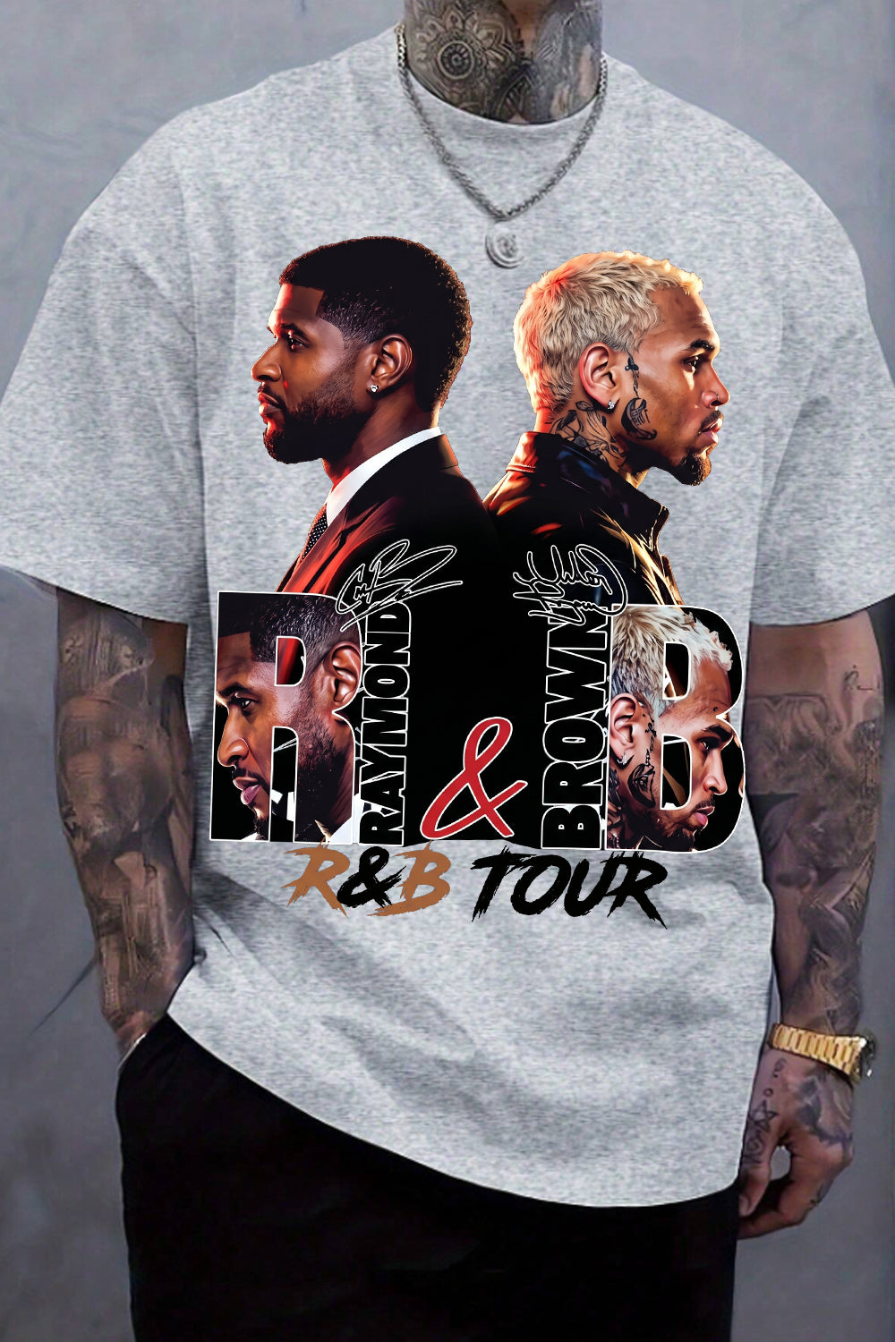 Raymond And Brown Men's Tee For Real Fan For Concert