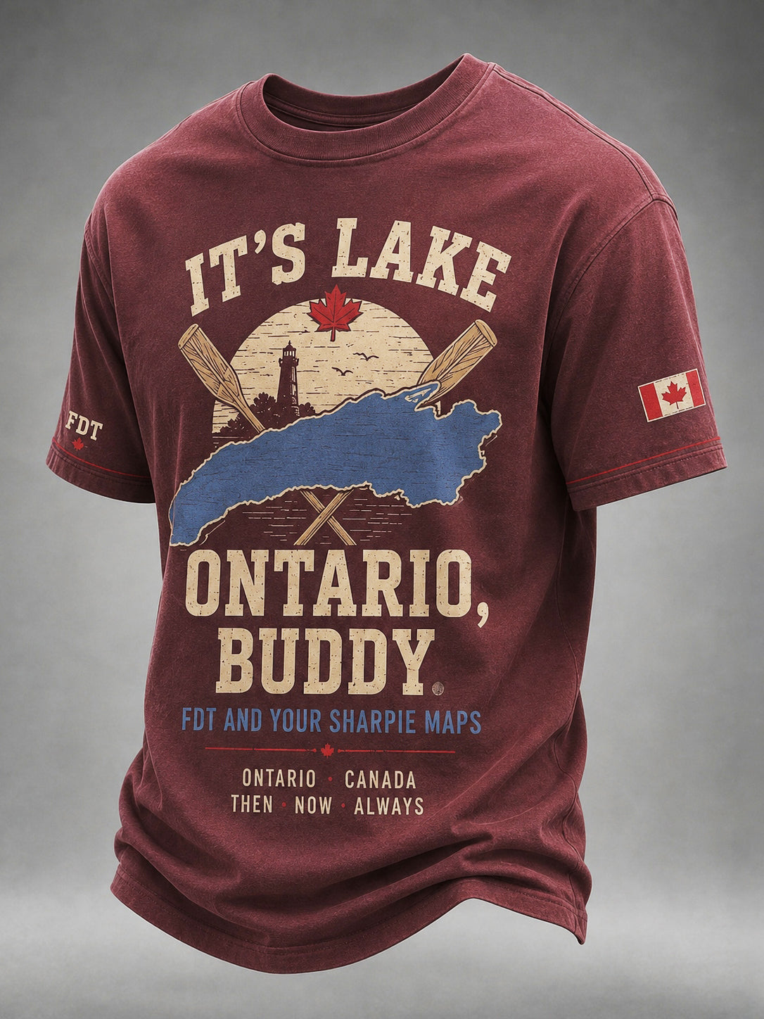 Men's Lake Ontario Printed T-shirt