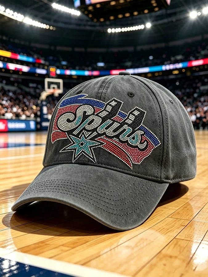 basketball Vintage Washed  Hat