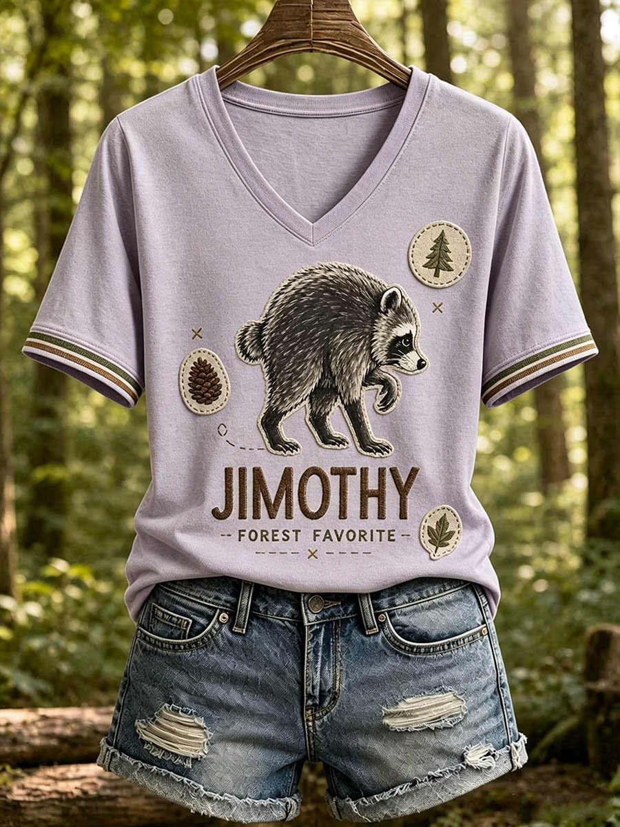 Women's Jimothy Raccoon T-Shirt