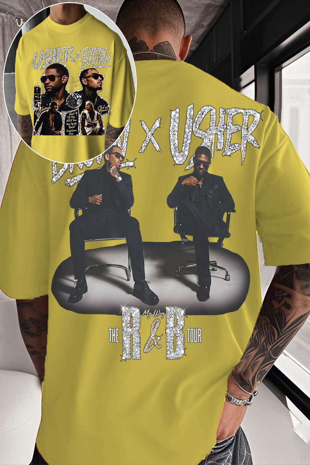 Chrisbrown & Usher Tee