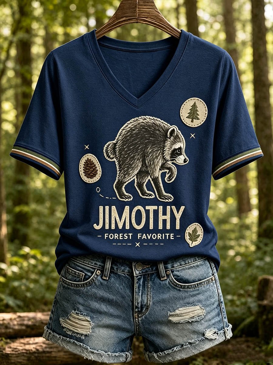 Women's Jimothy Raccoon T-Shirt