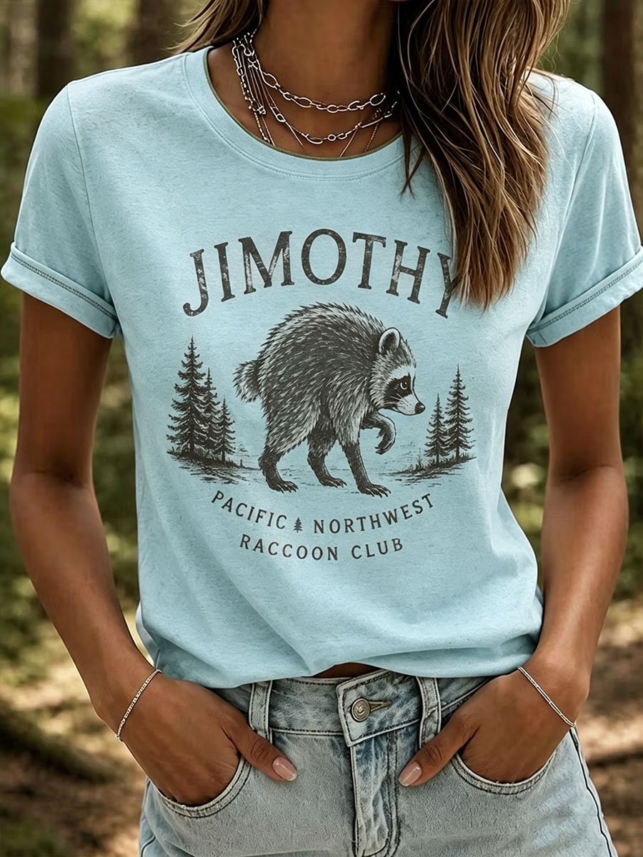 Women's Jimothy Raccoon T-Shirt