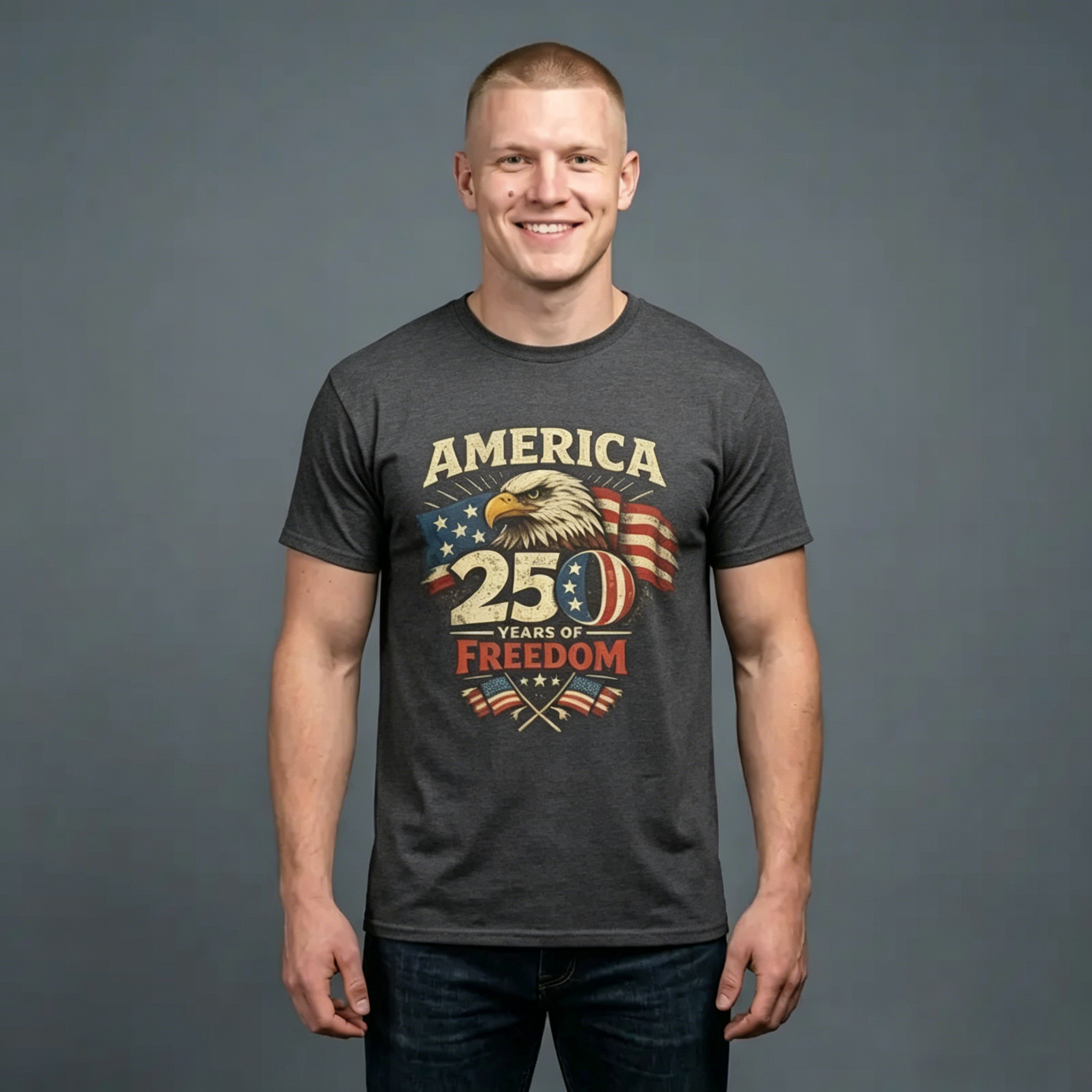 Men's America 250 Years of Freedom T-Shirt