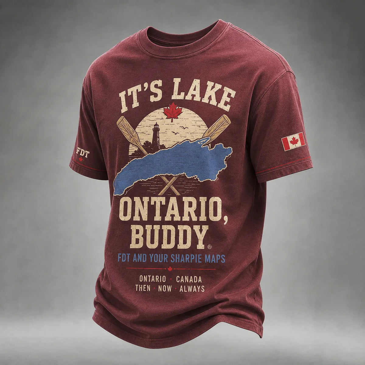 Men's Lake Ontario Printed T-shirt