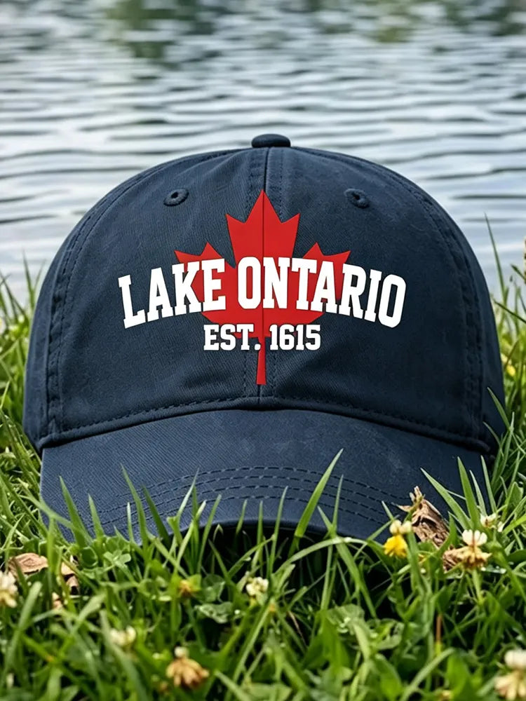 1615 Lake Ontario Art Printed Unisex Hat