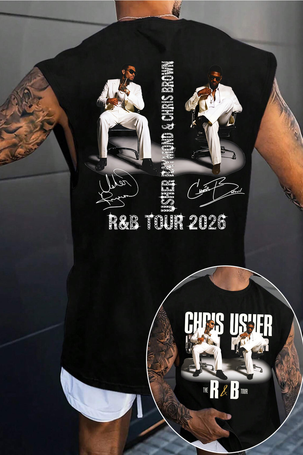 CB & Usher Concert Tank