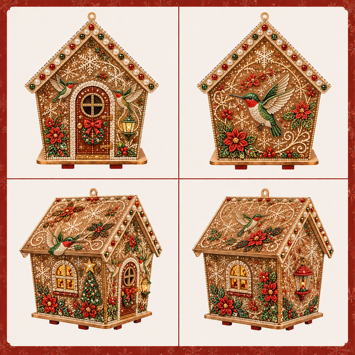 🐦💎 DIY Pearl Art  - Whimsical Garden Cottage Collection