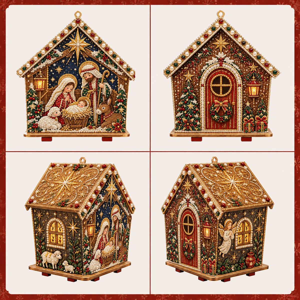 🎄💎DIY Pearl Art  - Christmas Faith & Blessings Collection