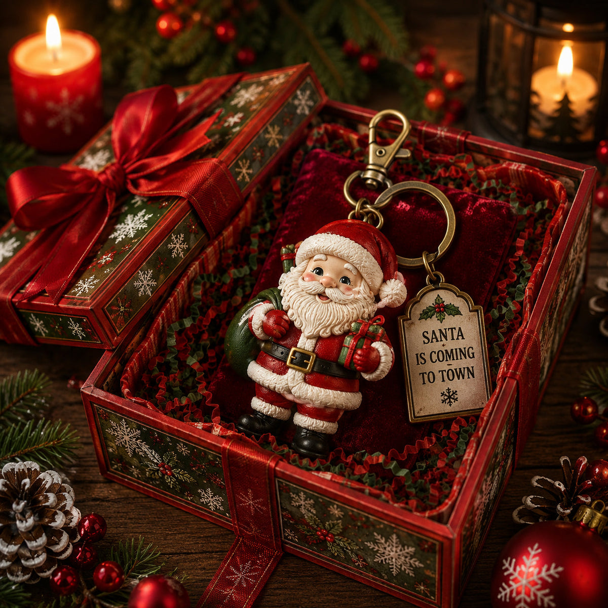 🎄 2026 Christmas Character Keychain