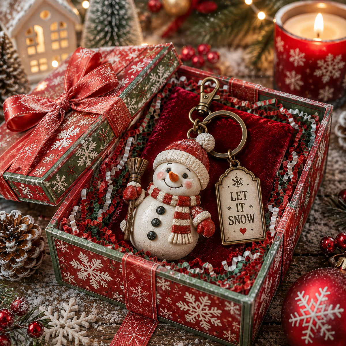 🎄 2026 Christmas Character Keychain