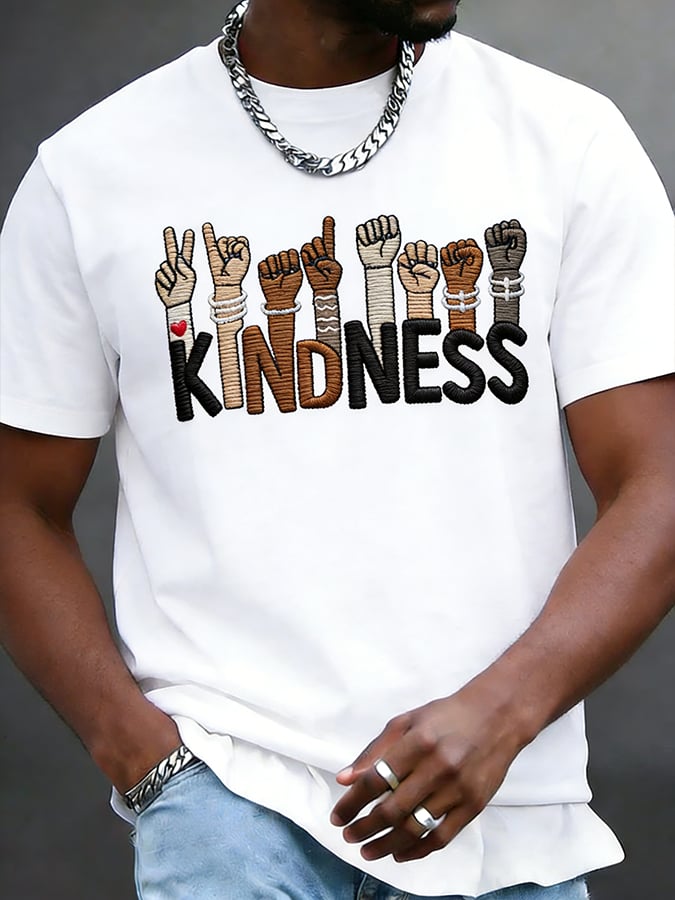 Men's Black History Culture Print Casual Top