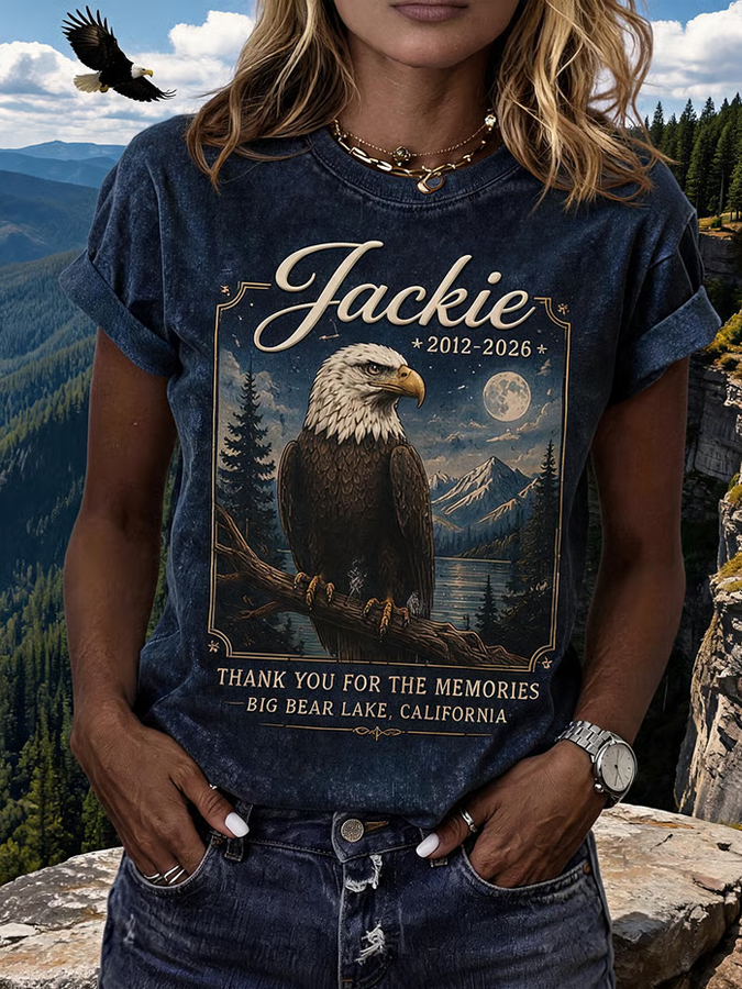 Women's Jackie Forever Our Queen Print  T-Shirt