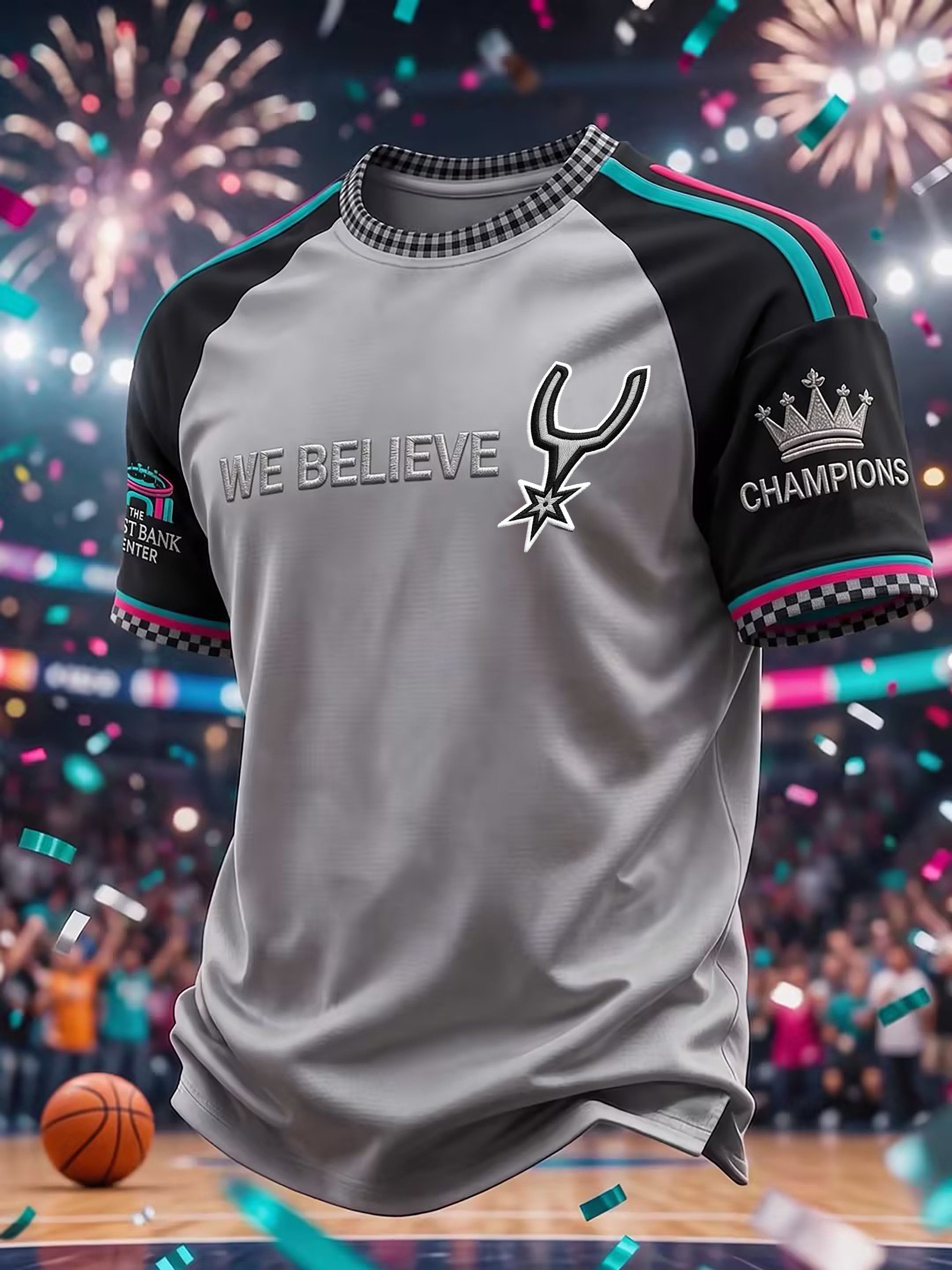 Men's Basketball Lovers Printed Casual T-Shirt