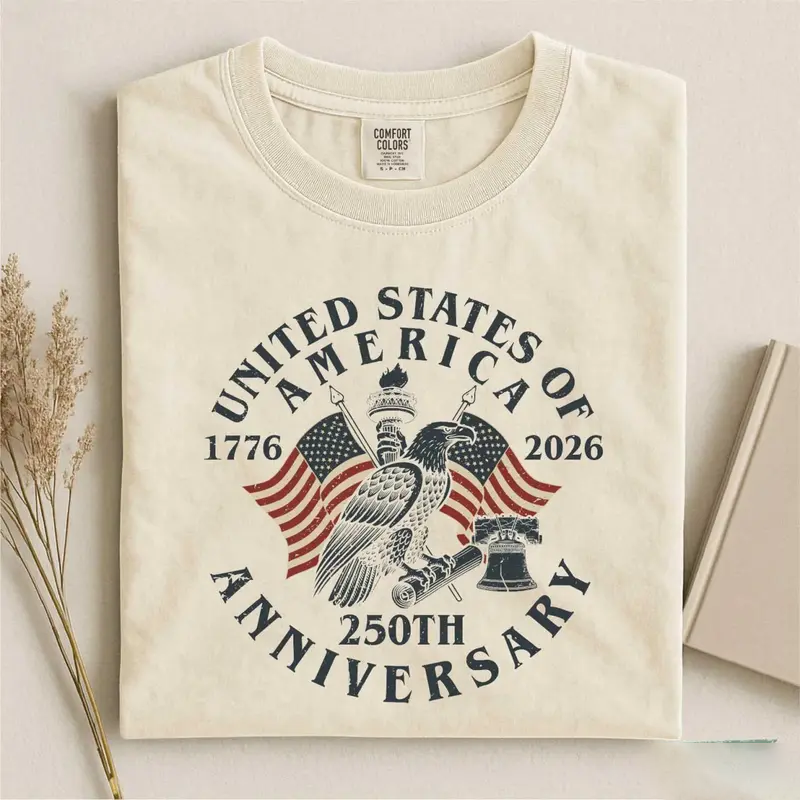 Unisex USA 250th Anniversary Comfort Colors Shirt