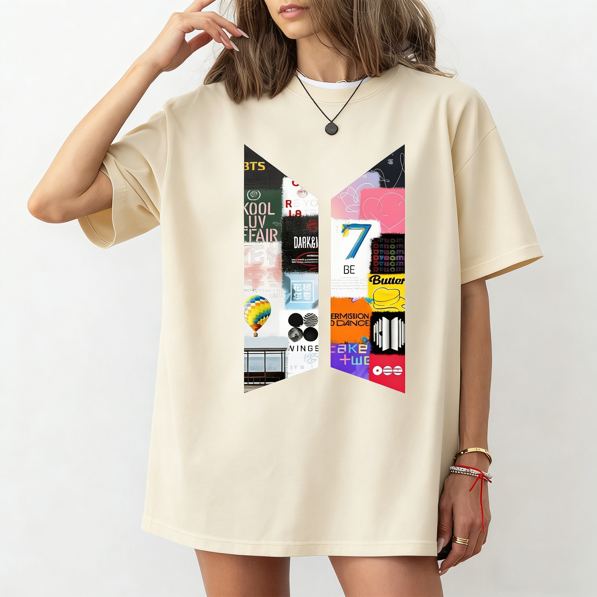BTS album logo T-shirt