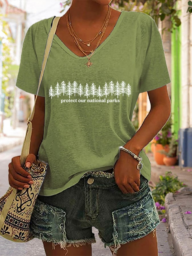 Women's National Parks Print T-shirt