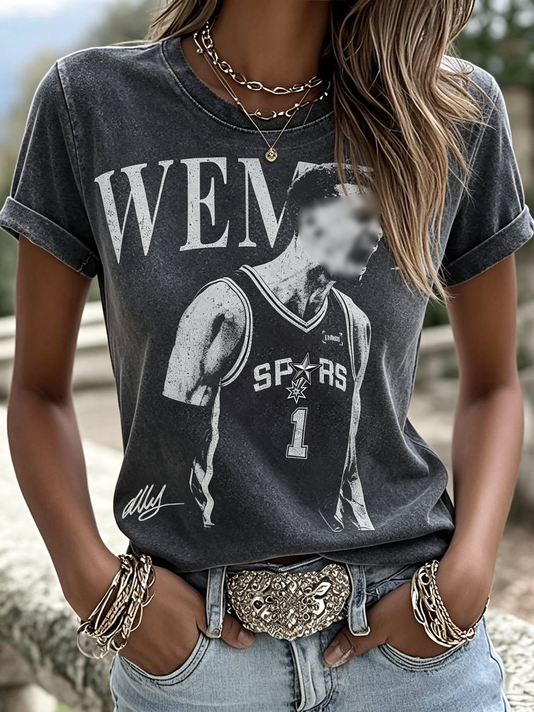 Women's Basketball Lovers Print T-Shirt