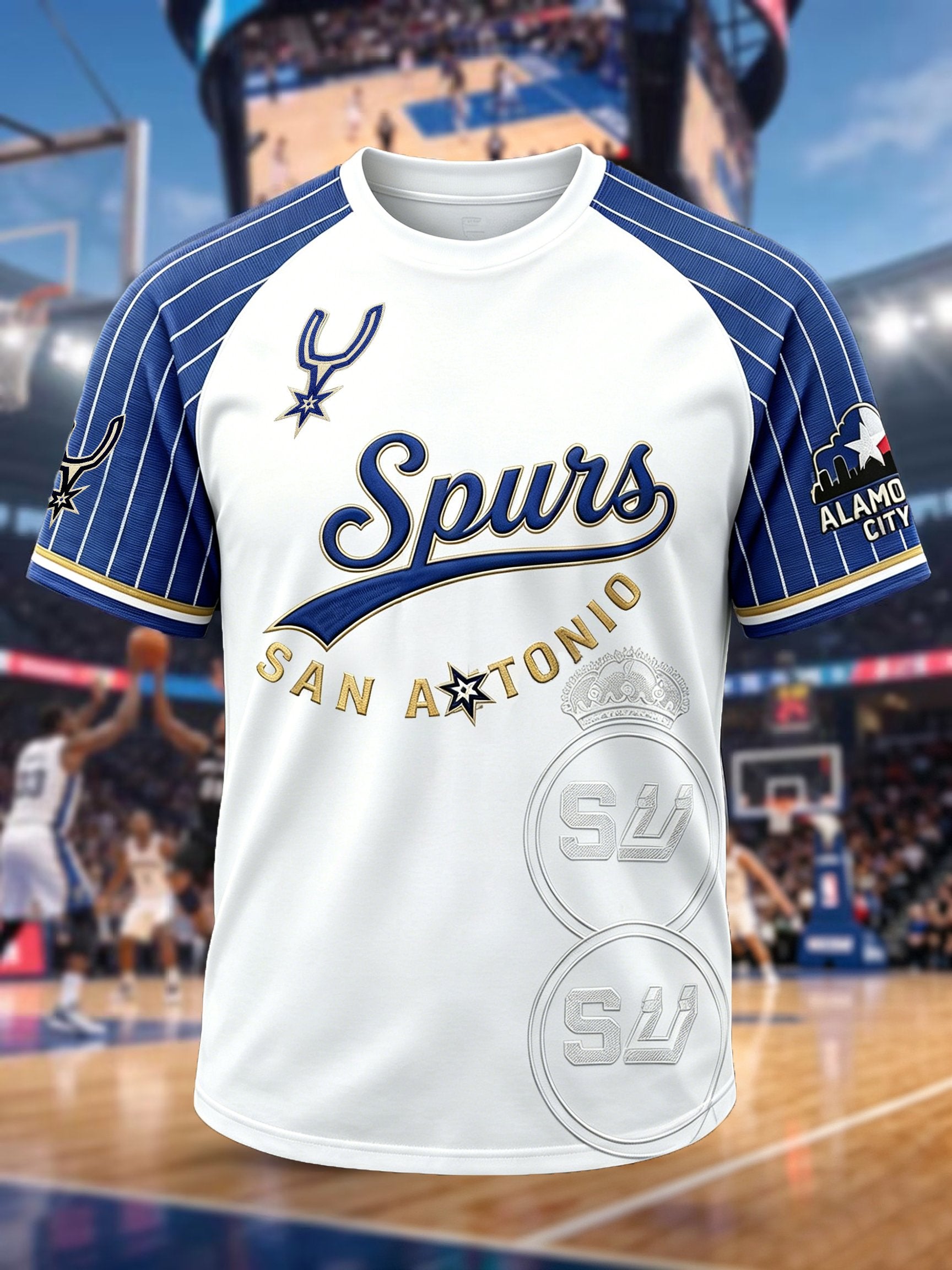 Men's Basketball Lovers Printed Casual T-Shirt