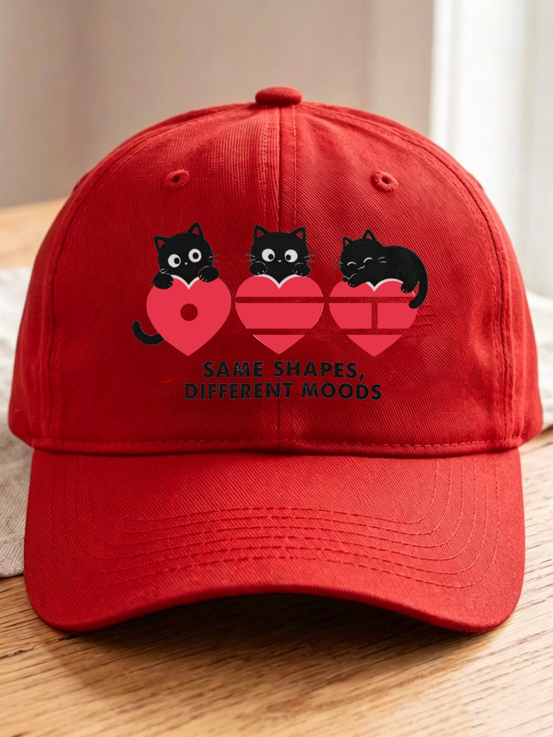 🔥Buy 3 Get 15% Off🔥Hut mit Katzenmuster