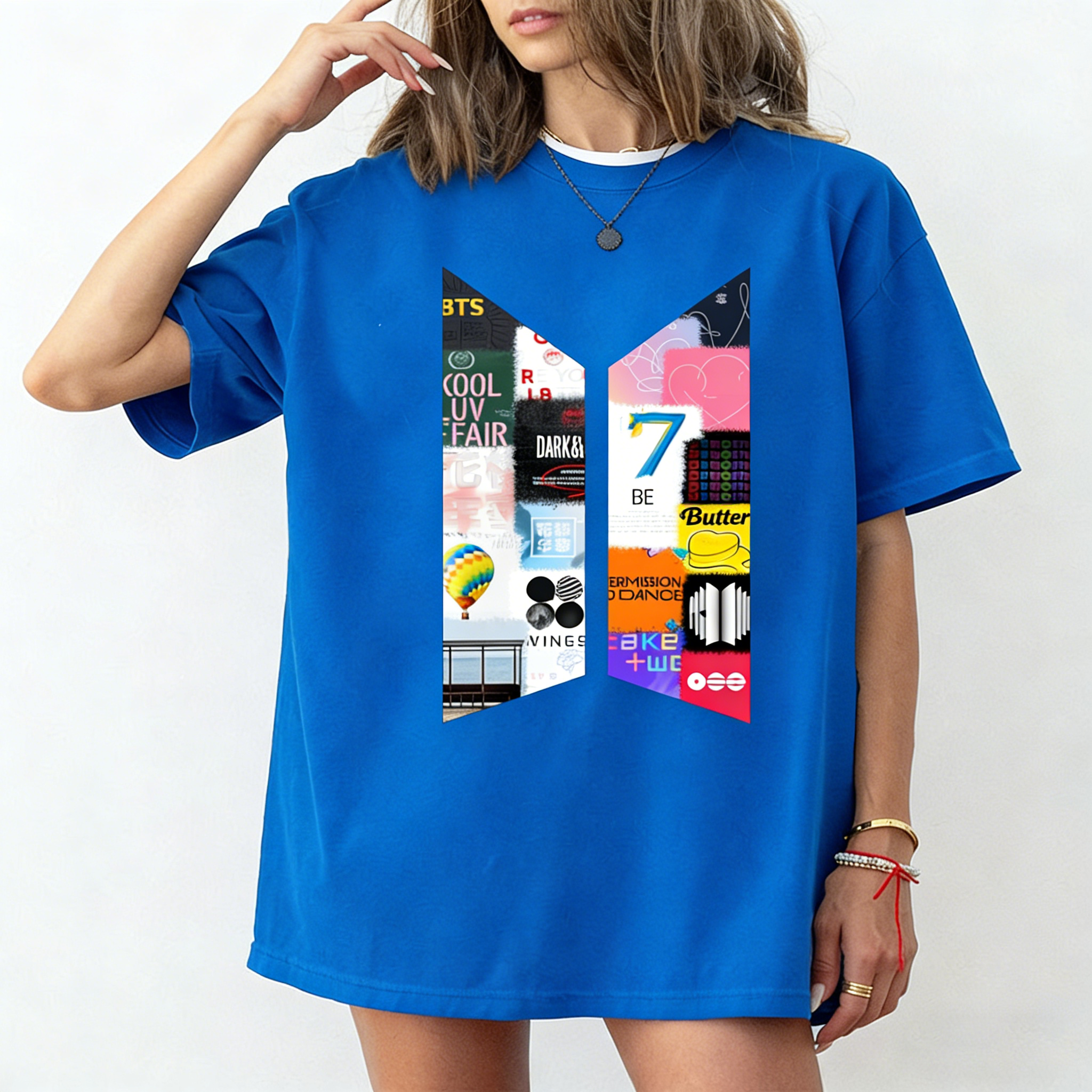 BTS album logo T-shirt