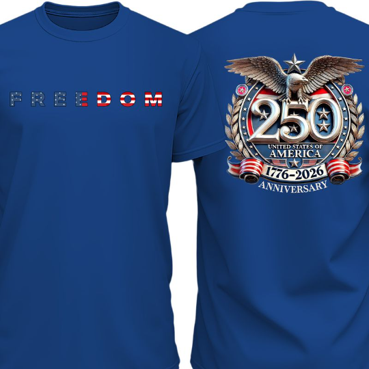 Unisex Freedom 250 Years Anniversary  T-Shirt