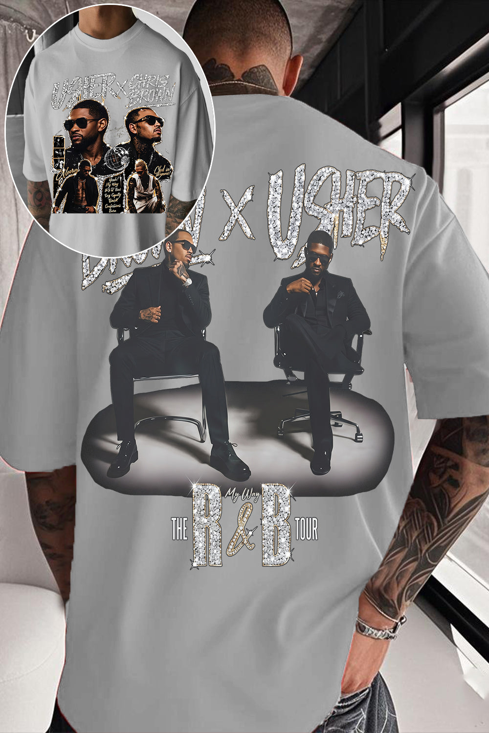 Chrisbrown & Usher Tee