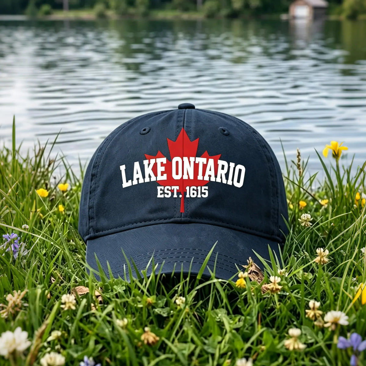 1615 Lake Ontario Art Printed Unisex Hat