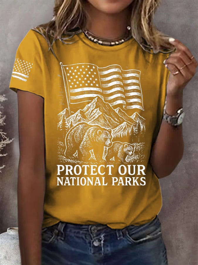 Women's National Parks Print T-shirt