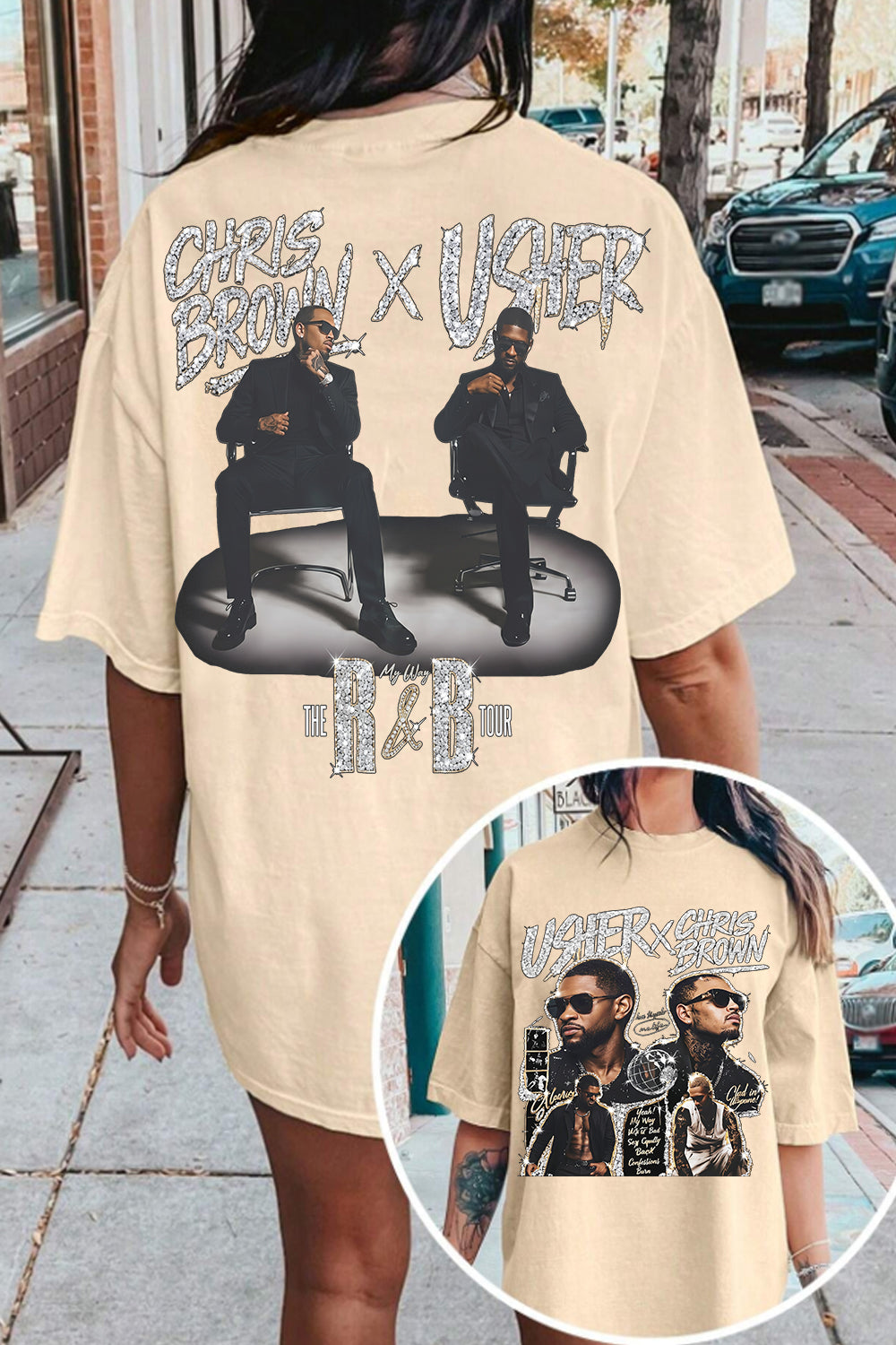 Chrisbrown & Usher Women's Tee