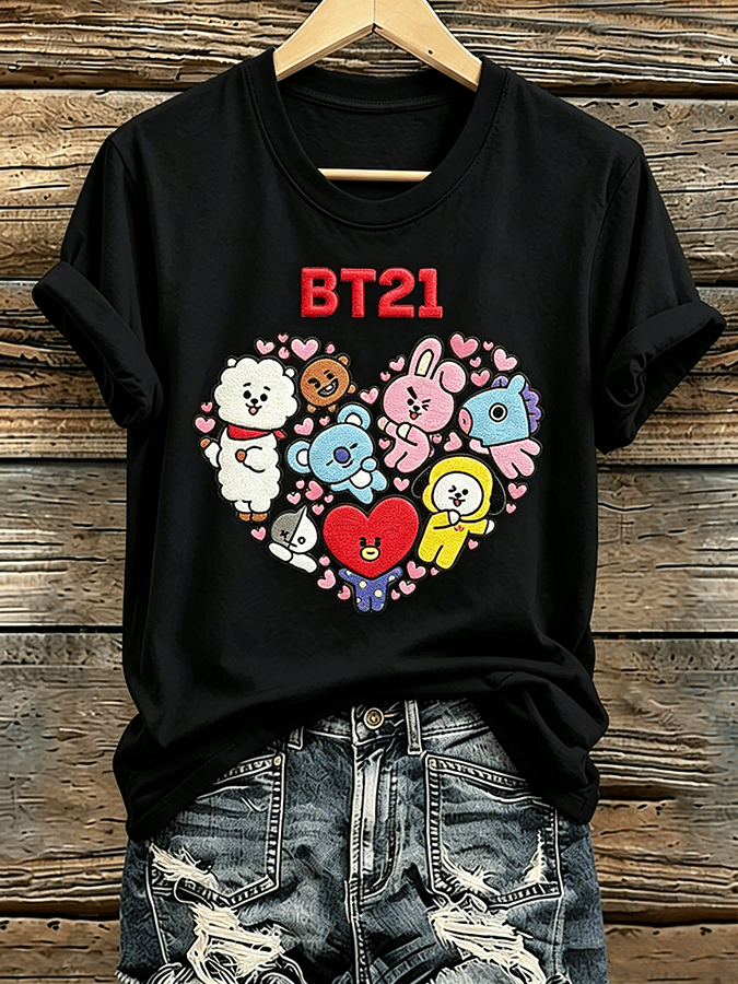 🔥Buy 3 Get 15% Off🔥Music Lovers' Pure Cotton Comfortable Short-Sleeved T-Shirt
