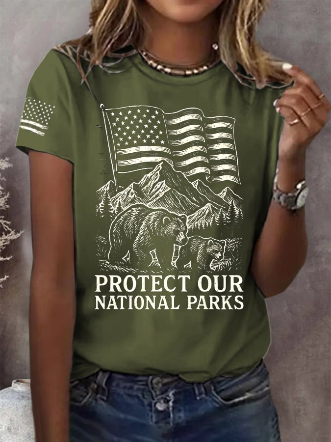 Women's National Parks Print T-shirt