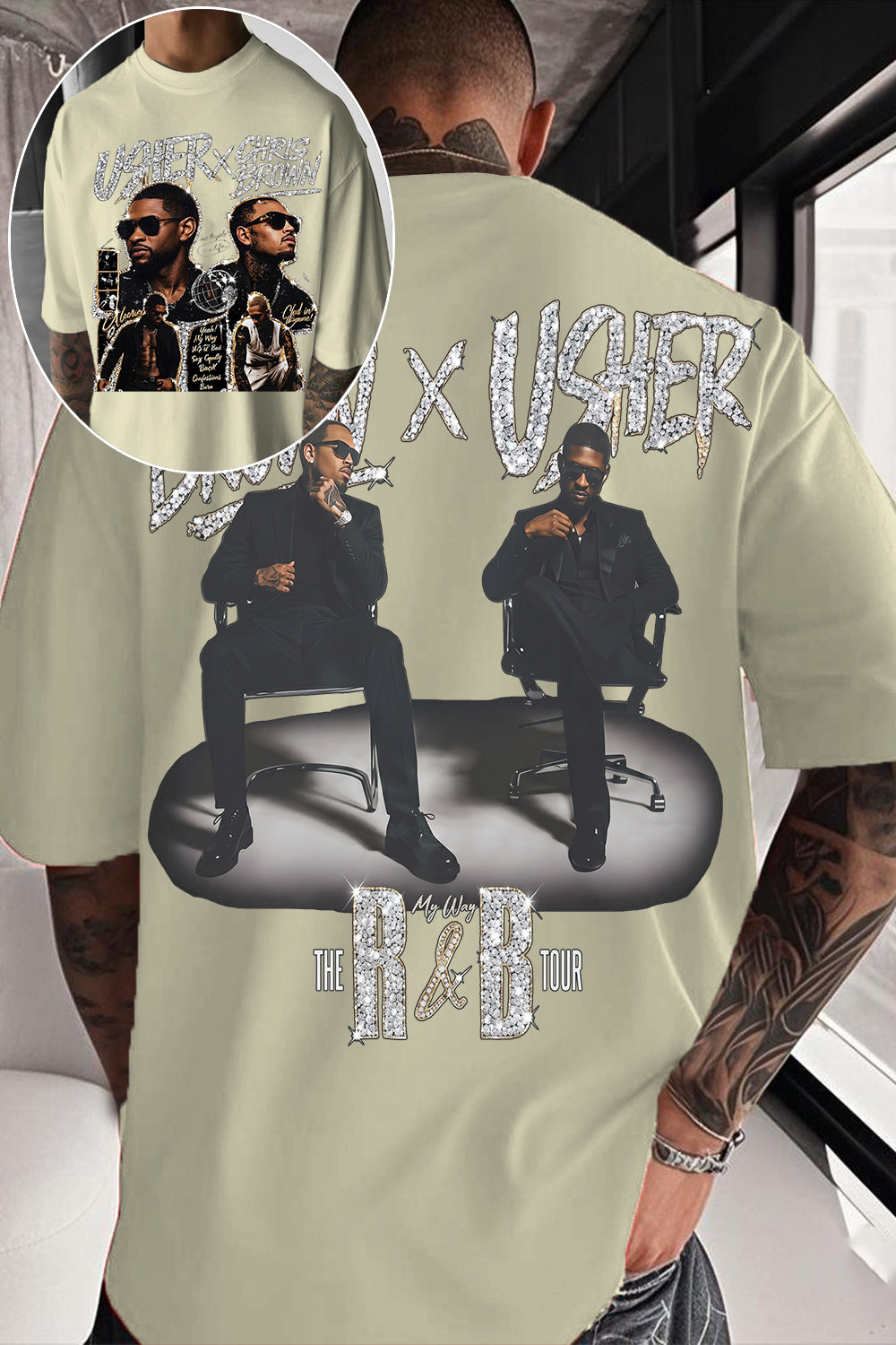Chrisbrown & Usher Tee