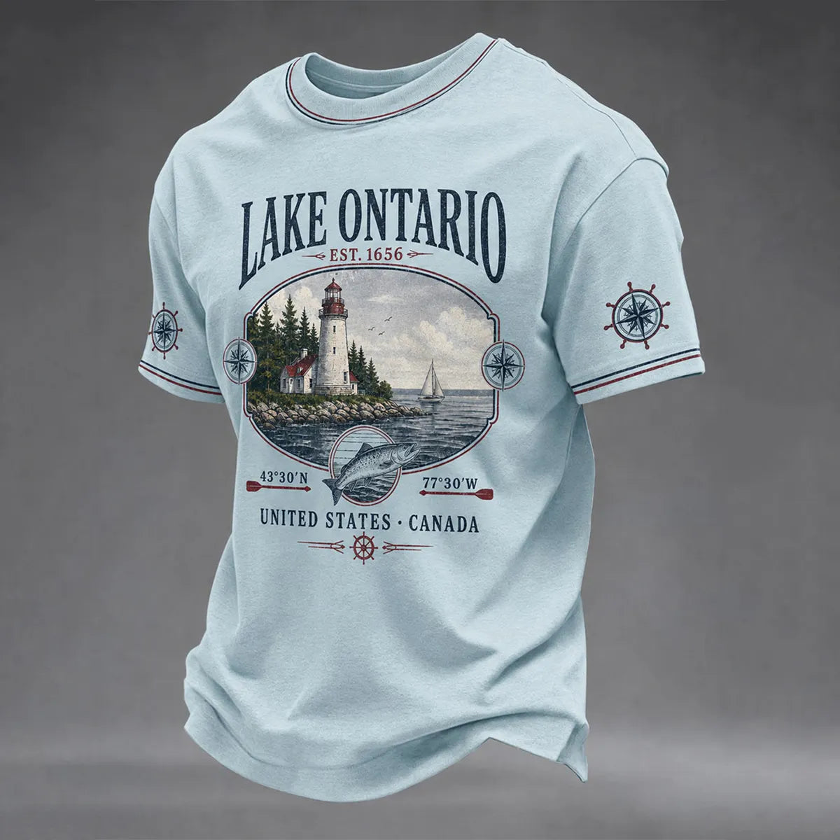 Men's Lake Ontario Always And Forever Short Sleeve T-shirt