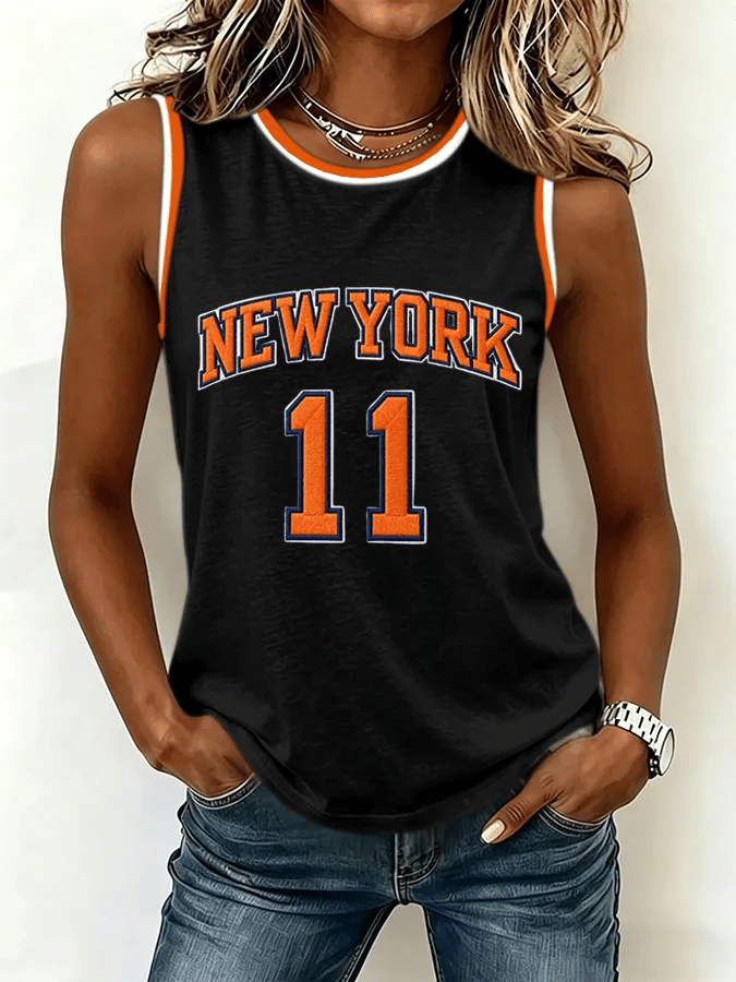Women's Basketball Lovers Printed Tank Top