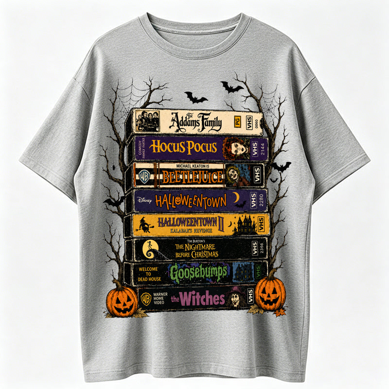 Vintage Halloween Movie Shirt, Retro Spooky Season Tee, Horror Movie T-Shirt