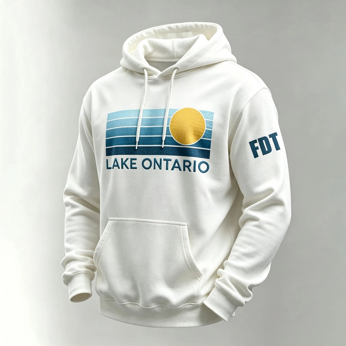 Men's Lake Ontario Printed Hoodie