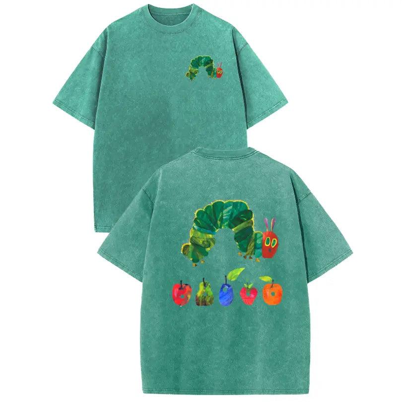 Retro Washed Hungry Caterpillar Graphic Tee - Limited Drop
